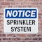 Signmission Sprinkler System, 14 in W x Rectangle, Plastic OS-2PACK-NS-P-1014-L-18414 - alternate 2